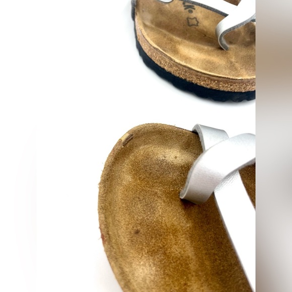 Birkenstock Mayari Bioko-Flor Silver Sandals - Picture 7 of 9